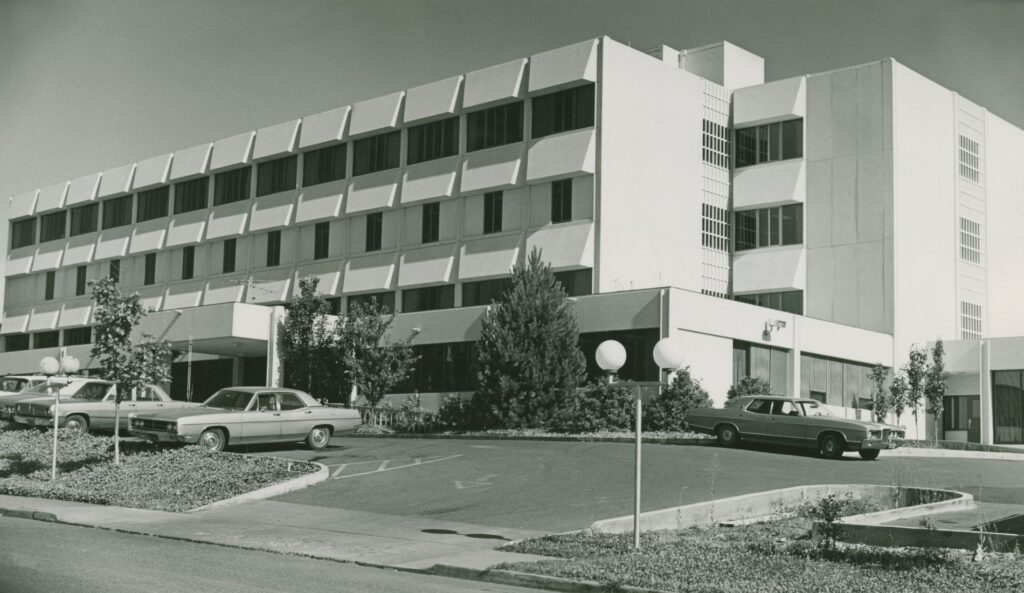 1967 new hospital building.
