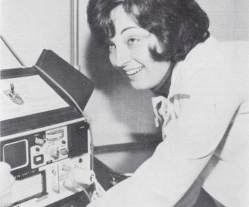 Cecillia Boland, ER tech, 1975.