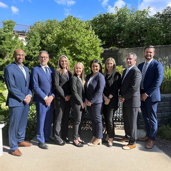 Students in Samaritan's Administrative Fellowship Program with Marty Cahill, CCO Samaritan Hospitals (second from right).