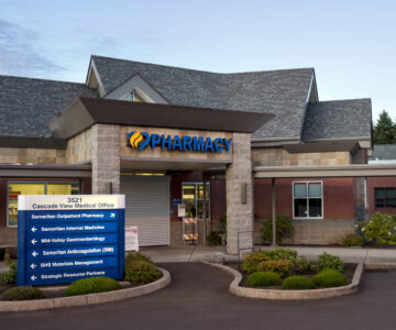 Samaritan Pharmacy - Corvallis is located in the Cascade View medical office complex near Good Samaritan Regional Medical Center.