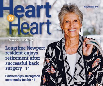 Front cover of the 2019 Spring/Summer issue of Heart to Heart magazine.