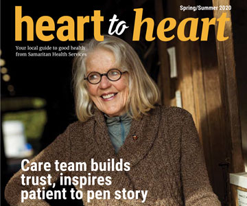 Front cover of the 2020 Spring/Summer issue of Heart to Heart magazine.