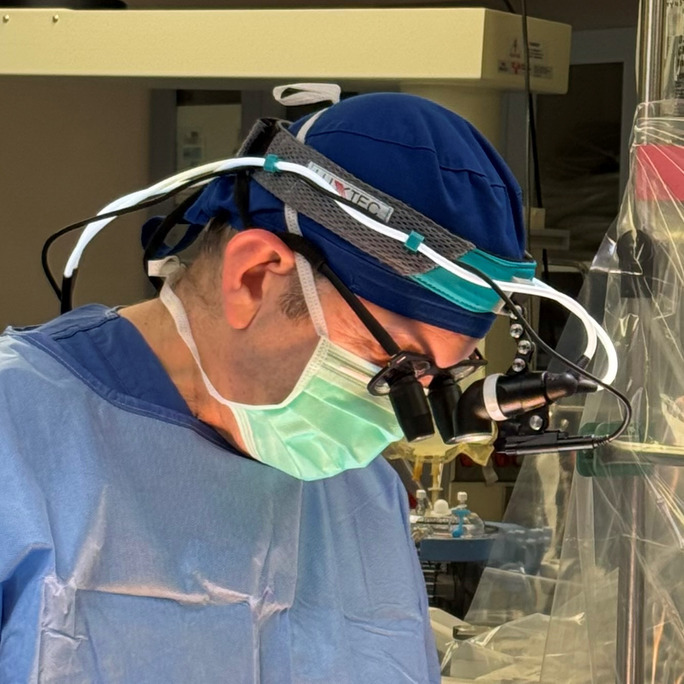 Rabin Gerrah, MD, Cardiothoracic Surgeon, doing cardiovascular surgery
